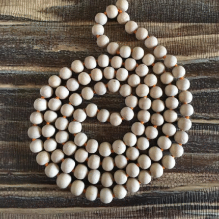 White Sandalwood Mala (Safed Chandan)