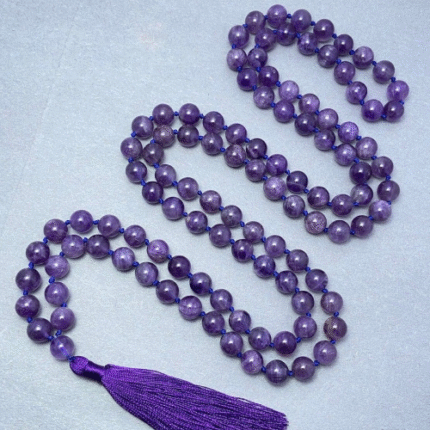 Amethyst Mala