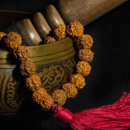 Rudraksha Wrist Mala (27 Beads)