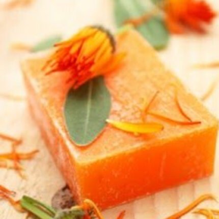 Krittika Nakshatra Soap – Orange Fire Purification Soap